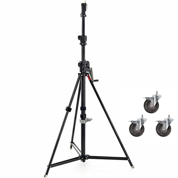 Manfrotto Wind Up bis 30kg, 370cm mit Räder