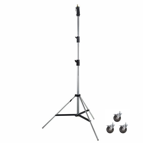 Manfrotto 126 CSU Steel Stand 330cm inkl. Räder