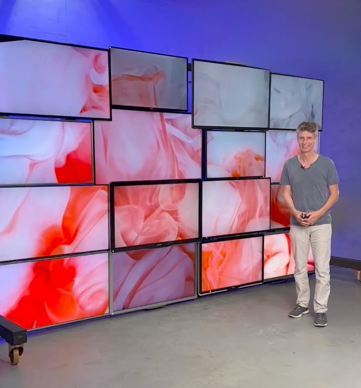 Video Wall 4.2x2.5m