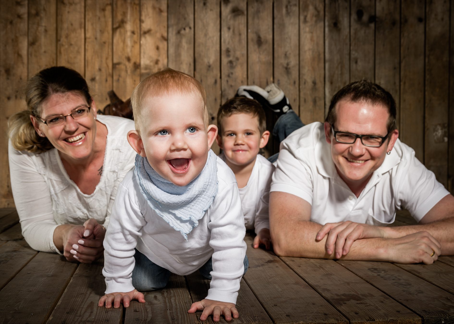 Gutschein für ein Family Fotoshooting MIDI bis 6 Personen, 60min
