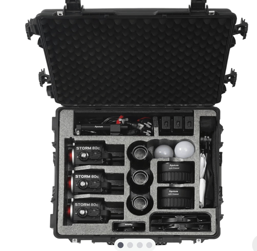 Aputure Storm 80C 3 Light Kit