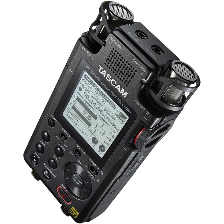 TASCAM DR-100mkIII audio recorder - #BWF