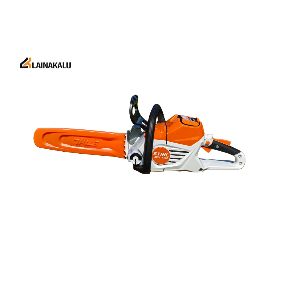 Akkumoottorisaha Stihl MSA 220 vuokraus Tampere.