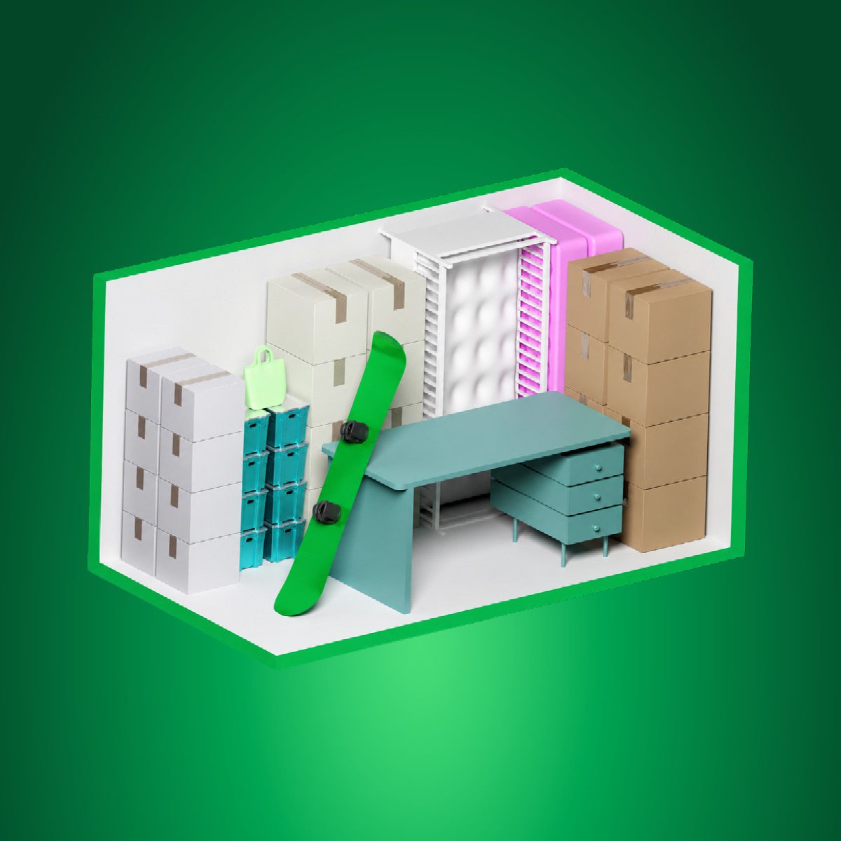 Varasto 10 m²