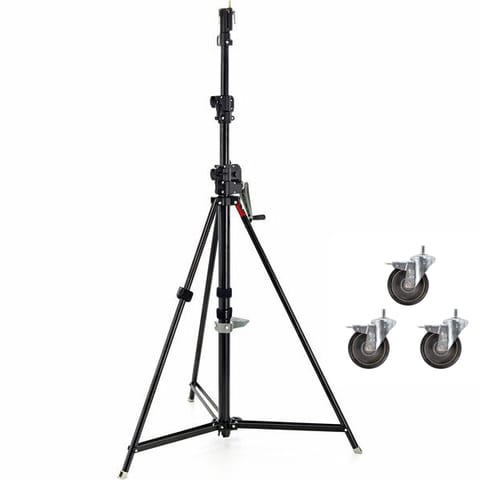 Manfrotto Wind Up bis 30kg, 370cm mit Räder