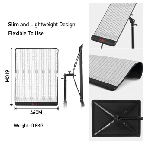 FalconEye RX-818 RGBW flexibles 100W Panel