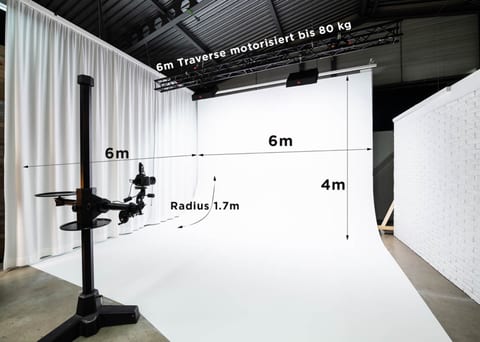 Film- und Fotostudio komplette Fläche mieten