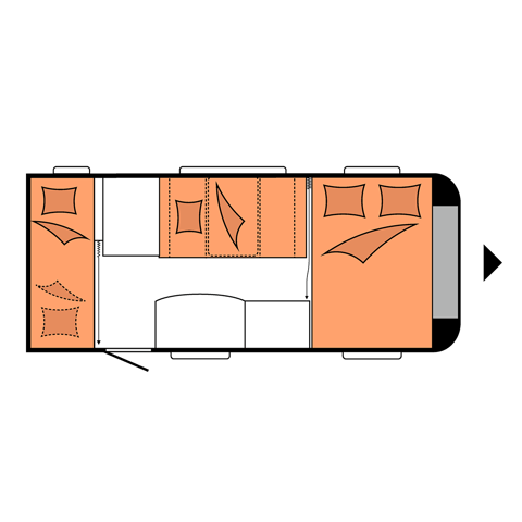 Asuntovaunu Hobby 470